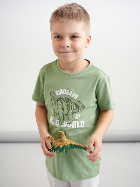 Sinsay Boy's Green Short-Sleeve T-Shirt | Sinsay In Lebanon