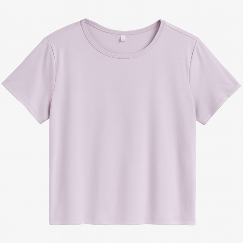 Ideology Girl's Lilac T-shirt ABFK2243