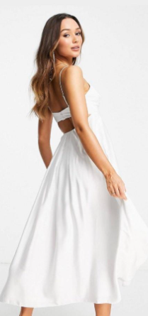 Asos Edition  Women's White Dress ANF906