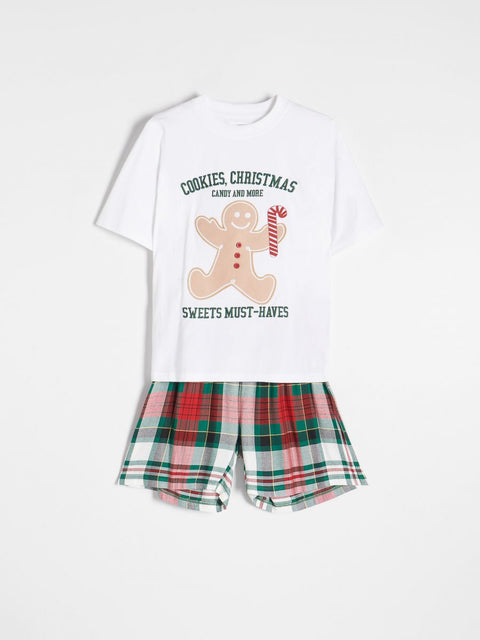 Reserved Women's Multicolor Christmas Pajama Set | Reserved In Lebanon