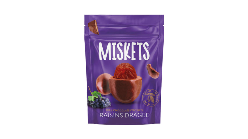 Miskets Milk Chocolate Raisins Dragee 70g | Miskets In Lebanon