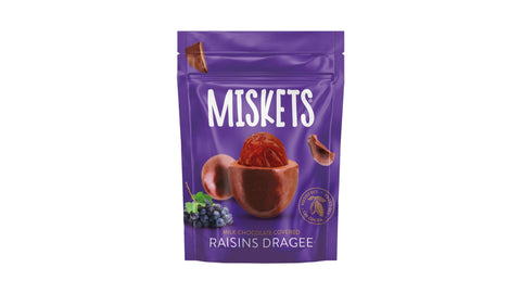 Miskets Milk Chocolate Raisins Dragee 70g | Miskets In Lebanon