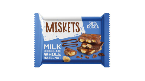 Miskets Hazelnut Milk Chocolate Tablets 60g | Miskets In Lebanon