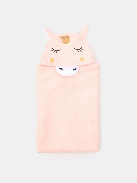 Sinsay Girl's Light Pink Unicorn Bath Towel 70x140cm | Sinsay In Lebanon