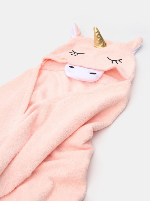 Sinsay Girl's Light Pink Unicorn Bath Towel 70x140cm | Sinsay In Lebanon