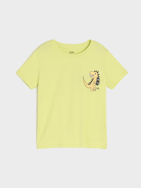 Sinsay Boy's Lime Green Printed 2 pcs Pajama Set|Sinsay In Lebanon