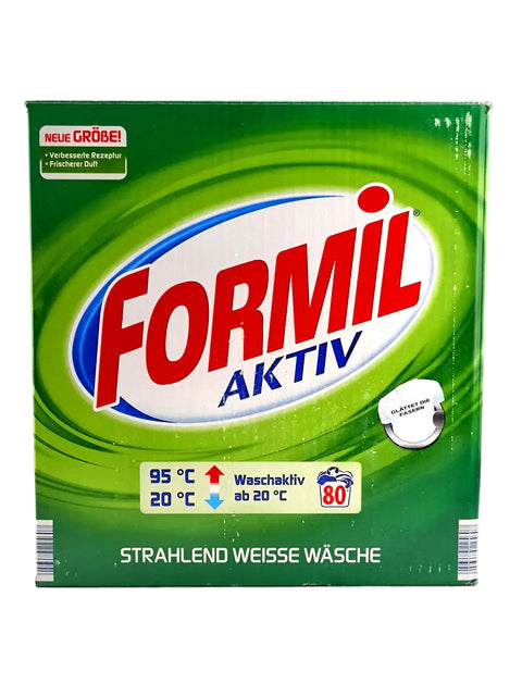 Formil Aktiv laundry detergent packaging on a white background