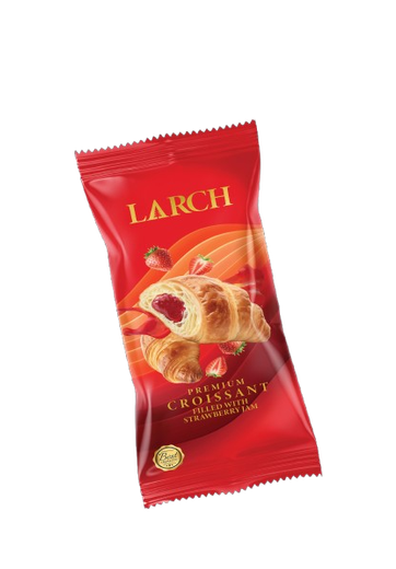Larch Croissant Stuffed with Strawberry Jam 50g
