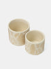Sinsay Home White & Gold Fern Print Plant Pots 2-Pack | Sinsay in Lebanon