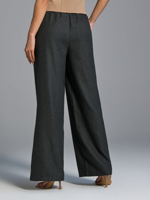 Sinsay Women's Grey Lines Wide Leg Pants| Sinsay in Lebanon