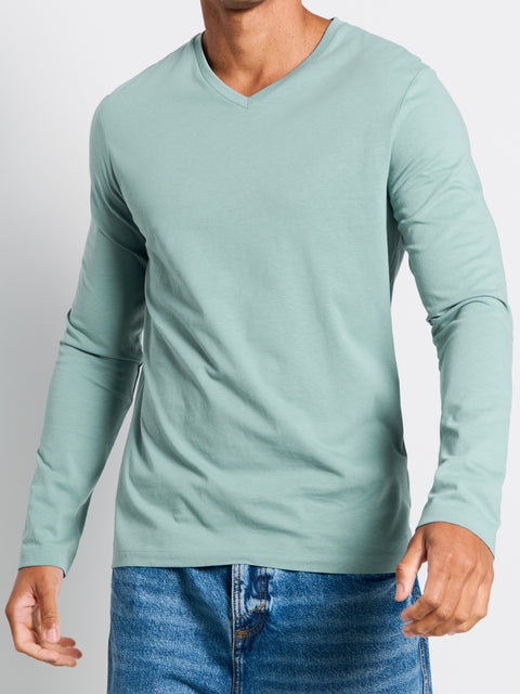 Sinsay Men's Sage Green Long sleeve Blouse |Sinsay  in Lebanon