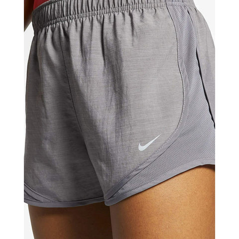 Nike Women's Gray Tempo Dri-FIT Mid-Rise 3-Inch Running Shorts | Nike In Lebanon