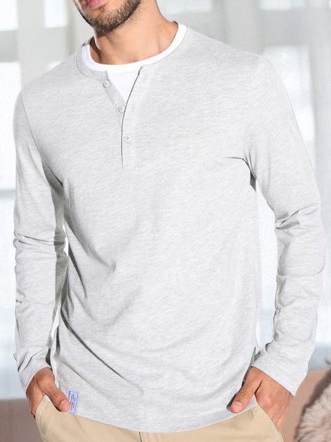 Sinsay Men's Light Gray Long Sleeve Blouse | Sinsay In Lebanon