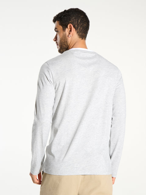 Sinsay Men's Light Gray Long Sleeve Blouse | Sinsay In Lebanon