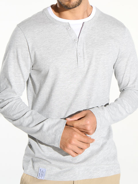 Sinsay Men's Light Gray Long Sleeve Blouse | Sinsay In Lebanon