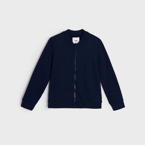 Sinsay Boy's Navy Zip Up Sweatshirt | Sinsay In Lebanon