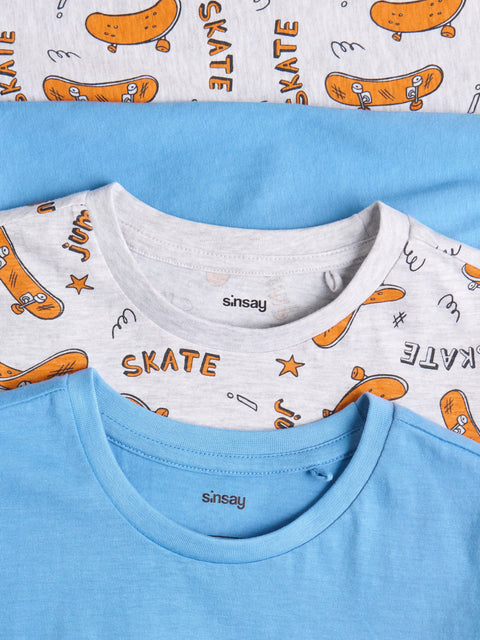Sinsay Boy's Blue/Grey Two-Piece Pajamas 2-Pack | Sinsay In Lebanon