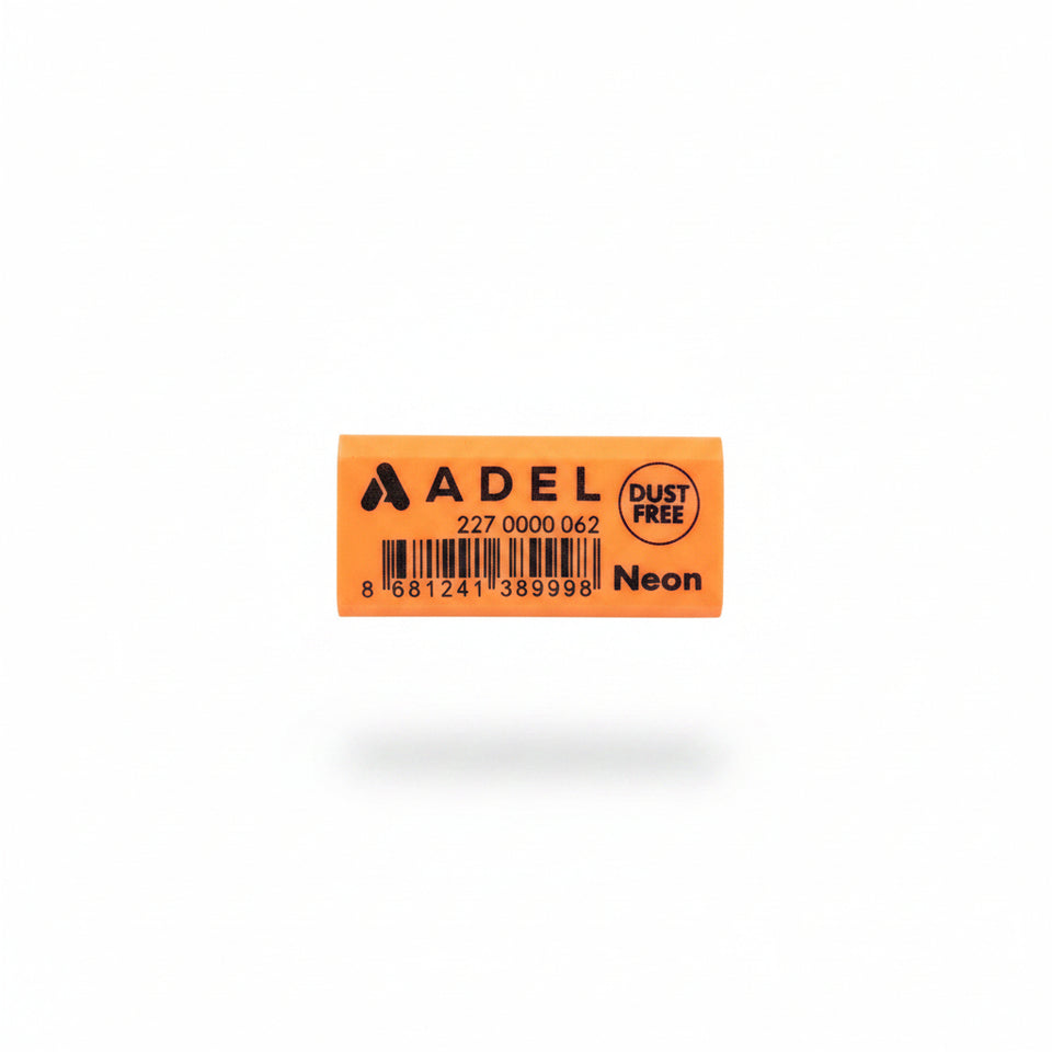 Adel Neon Eraser 60pcs Drum Box (2270000062)