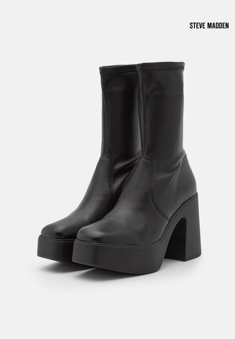 Steve Madden Women's Black Low Phoenix Heeled Boots |Steve Madden in Lebanon