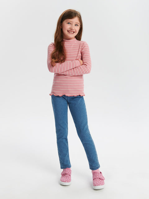 Sinsay Girl's Blue Stretchable Jeans | Sinsay In Lebanon
