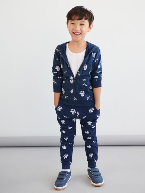 Sinsay Boy's Navy /Blue With Print Sweatpants   | Sinsay in Lebanon