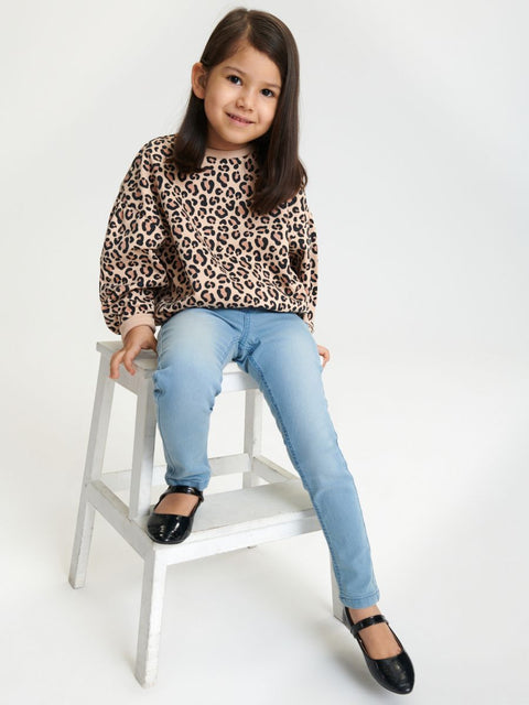 Sinsay Girl's Blue High Rise Skinny Jeans |Sinsay In Lebanon