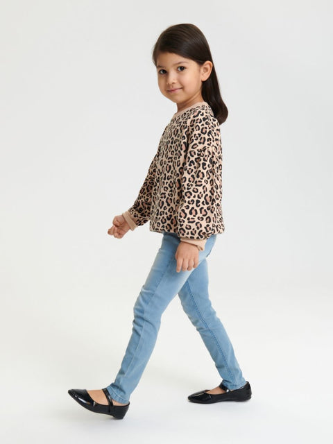 Sinsay Girl's Blue High Rise Skinny Jeans |Sinsay In Lebanon