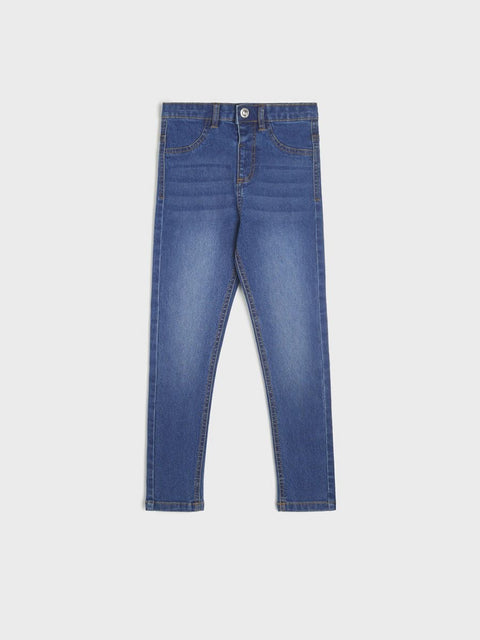 Sinsay Girl's Blue Slim Fit Jeans | Sinsay In Lebanon