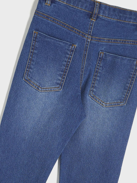 Sinsay Girl's Blue Slim Fit Jeans | Sinsay In Lebanon