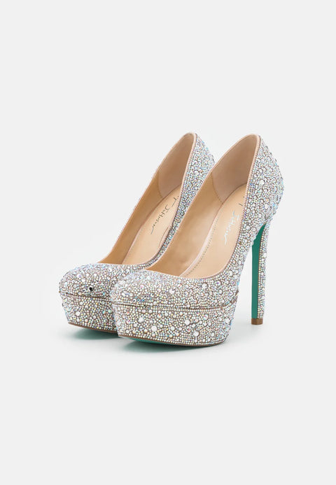 Betsey Johnson Women's SB-Bliss Rhinestone Dress Pump Heels | Betsey Johnson In Lebanon