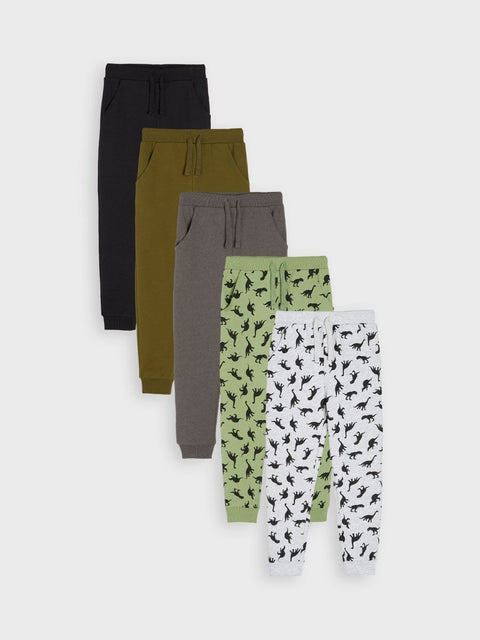 Sinsay Boy's Pack Of 5 Multicolor Sweatpants |Sinsay In Lebanon