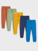 Sinsay  Baby Boy's Multi Color Pack of  5 Pieces Jogger Sweatpant| Sinsay In Lebanon