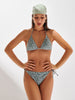 Sinsay Women's Green & White Floral Bikini Bottom | Sinsay In Lebanon