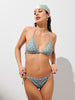 Sinsay Women's Green & White Floral Bikini Bottom | Sinsay In Lebanon