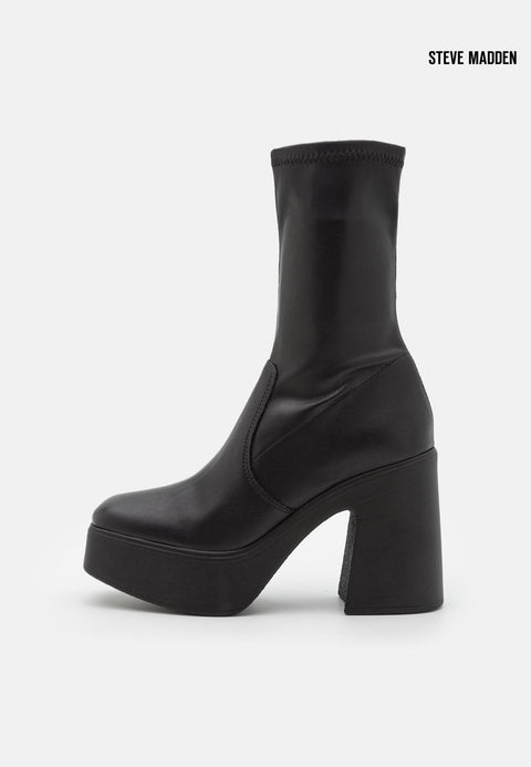 Steve Madden Women's Black Low Phoenix Heeled Boots |Steve Madden in Lebanon