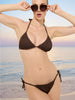 Sinsay Women's Brown Rib Knit Bikini Bottom | Sinsay In Lebanon