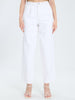 Sinsay Women's White Long Wide Leg Jeans | Sinsay In Lebanon