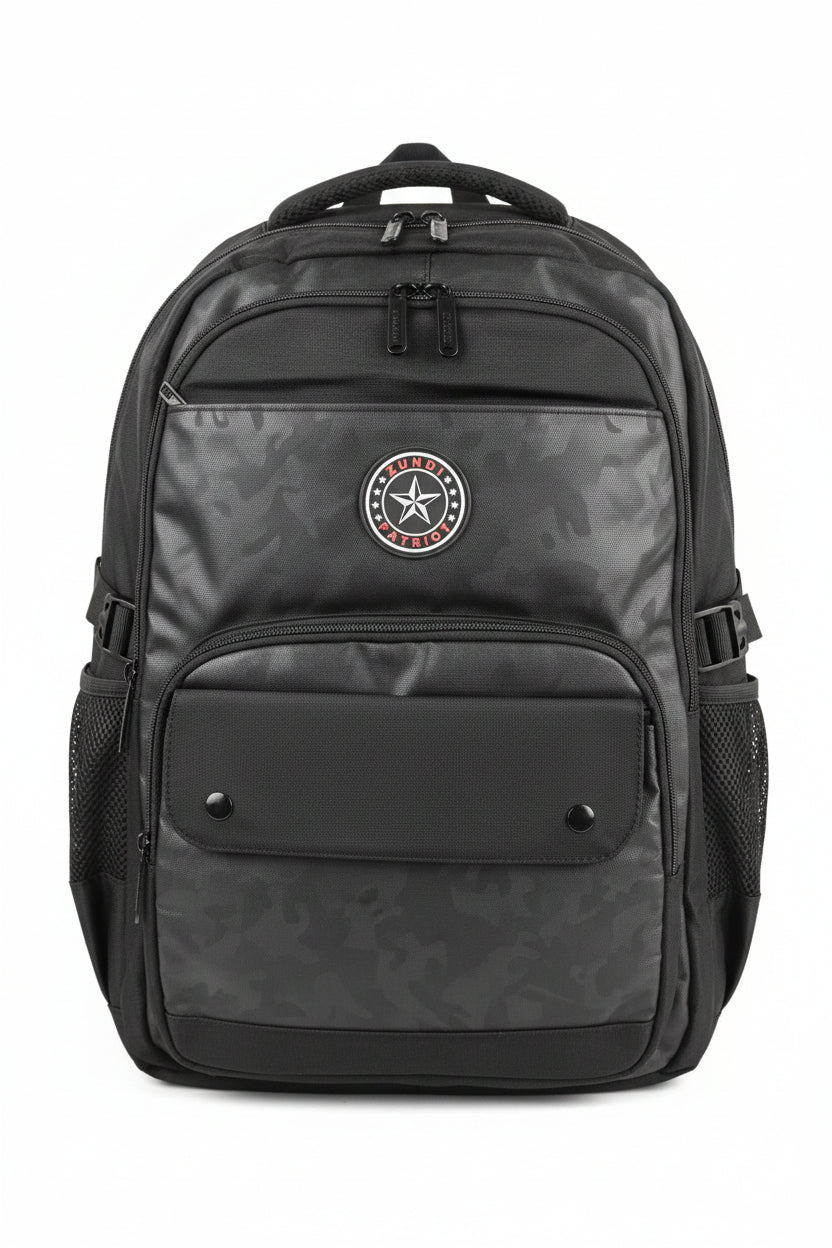 Zundi Patriot Black School Bag (3508)