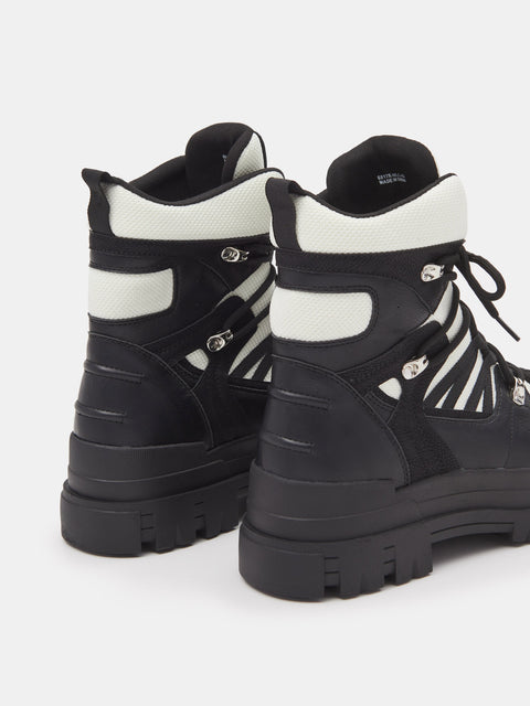 Sinsay Women's Multicolored Ankle Boots With Ties | Sinsay In Lebanon