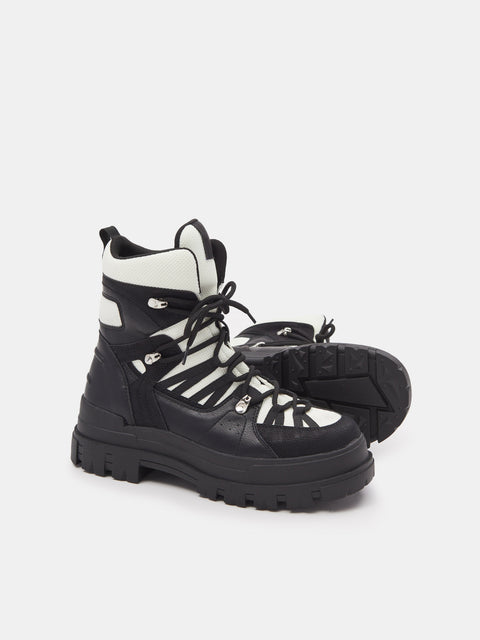 Sinsay Women's Multicolored Ankle Boots With Ties | Sinsay In Lebanon