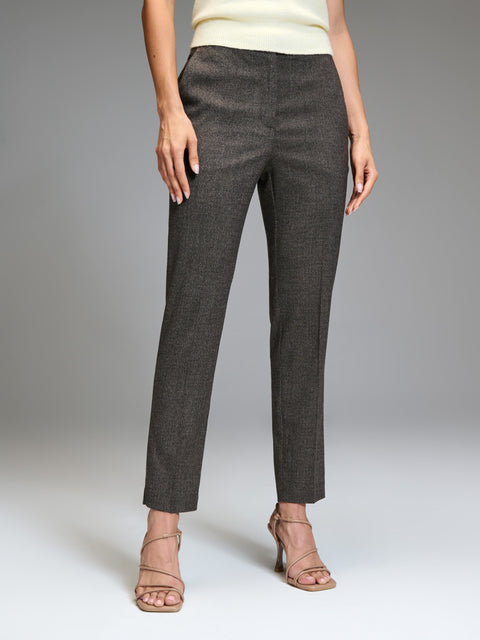 Sinsay Women's Brown Cigarette Trousers | Sinsay In Lebanon