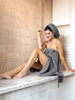 Sinsay Women's Grey Hand Towel 75 x 150 Cm | Sinsay In Lebanon