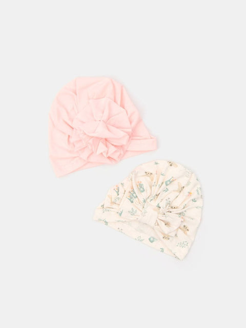 Sinsay Baby Girl's Multicolor Pack Of 2 Cap Hats | Sinsay In Lebanon