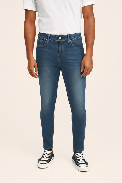 Lee Men's Blue Regular Tapered Jeans | Lee in Lebanon