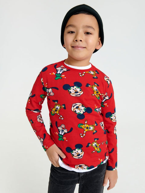 Sinsay Boy's Red  Sweatshirt ANFK776