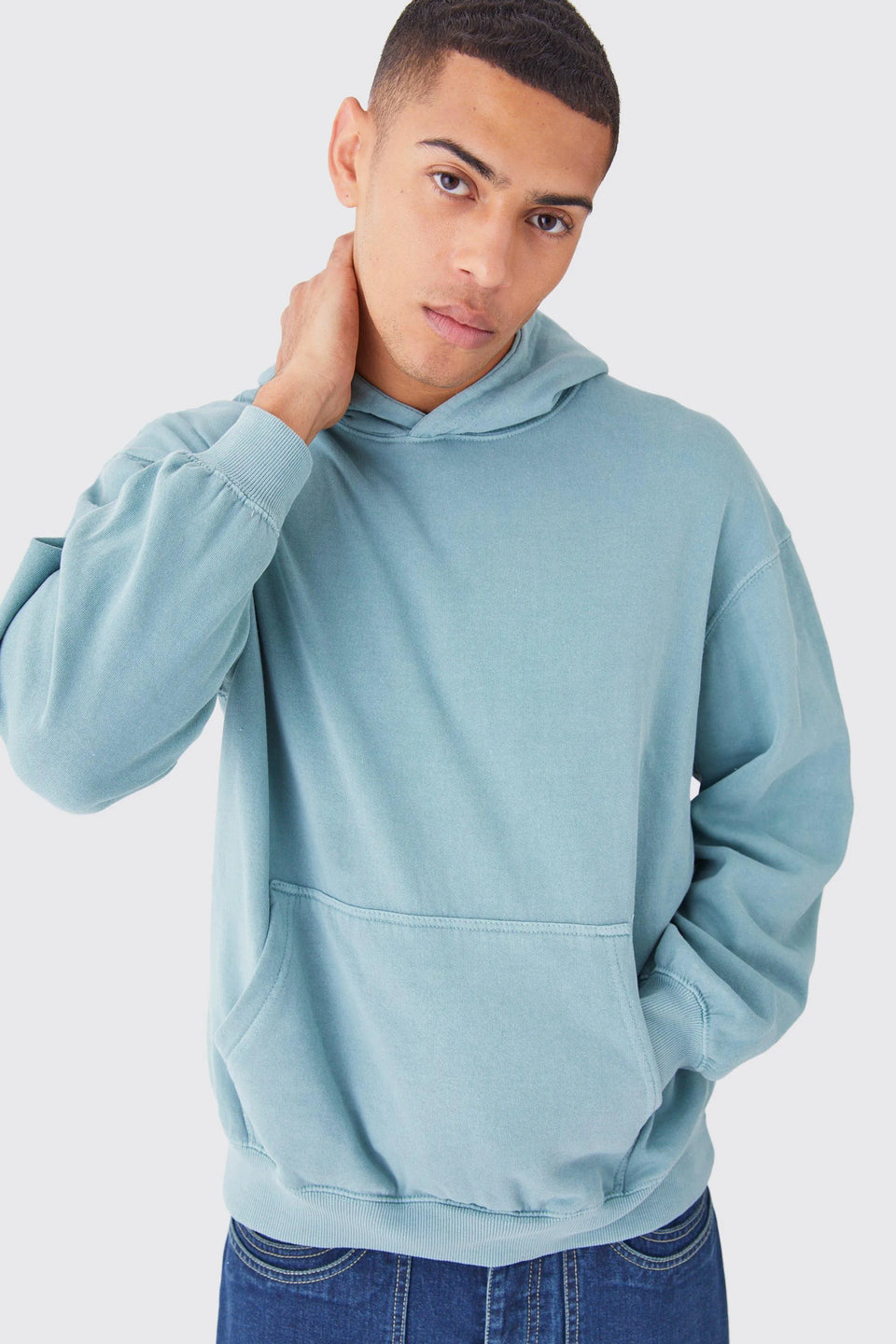Cat & Jack Boy's Light Blue Relaxed Fit Hoodie | Cat & Jack In Lebanon
