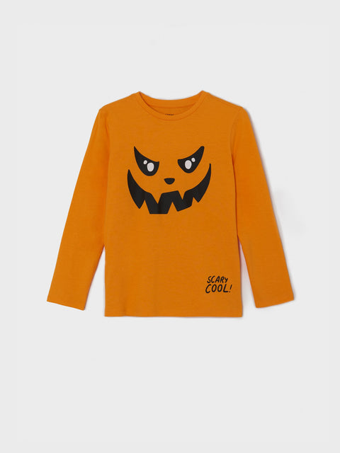 Sinsay Boy's Orange Long-Sleeve Blouse | Sinsay In Lebanon