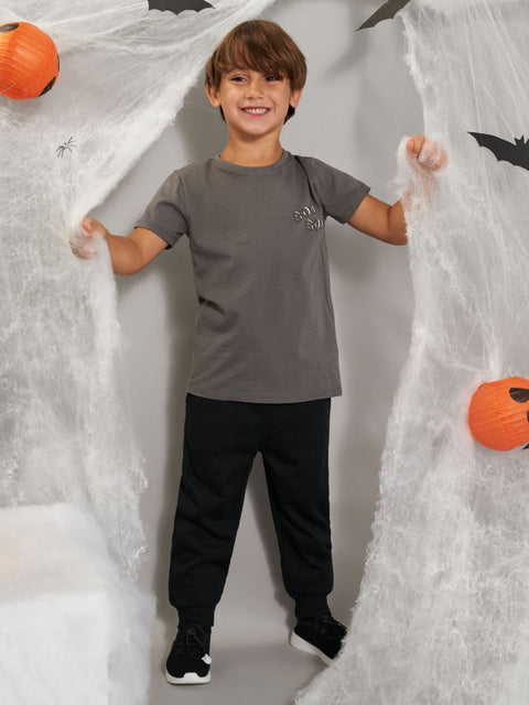 Sinsay Girl's Grey Short-Sleeve T-Shirt |Sinsay In Lebanon