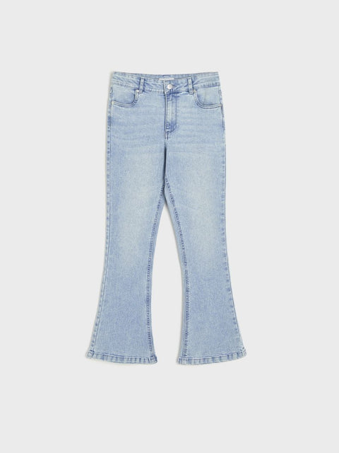 Sinsay Girl's Light Blue Flare Jeans |Sinsay In Lebanon
