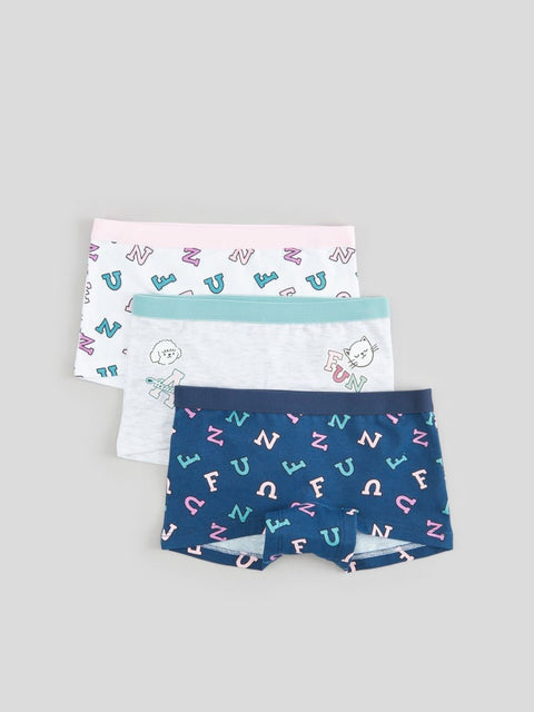Sinsay Boy's Multicolor 3 Pack Bottom Underwear ANFK672